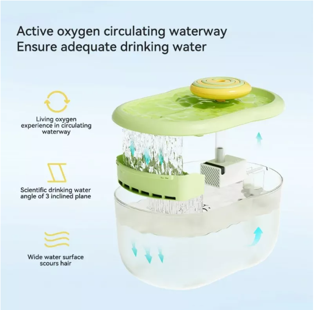 Miniatura 5 de Fuente verde Para Mascotas